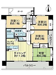 間取図画像 4LDK