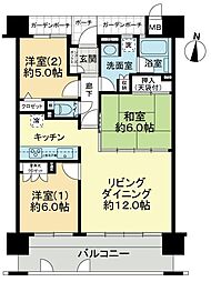 間取図画像 3LDK