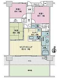間取図画像 3LDK
