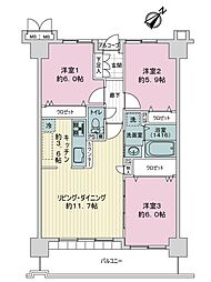 間取図画像 3LDK