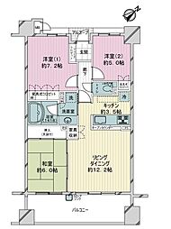 サーパス附属小前 3LDKの間取り
