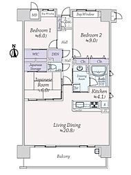 間取図画像 3LDK