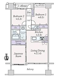 間取図画像 3LDK