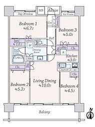 間取図画像 4LDK