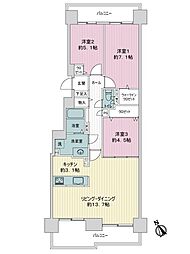 間取図画像 3LDK