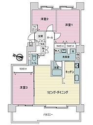 ライフアベニュー北15条 3LDKの間取図画像