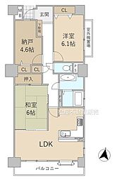 間取図画像 2SLDK