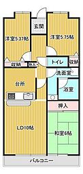 間取図画像 3LDK