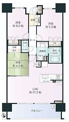 3LDK ※図...