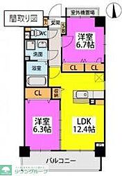 ウエスト ヴィラ 8階