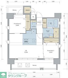 ネストピア渡辺通 13階