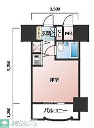 間取図画像 ワンルーム