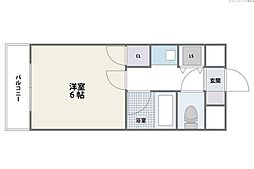 パラージュ西新 4階