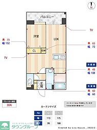 エスペランサ姪浜 4階/402