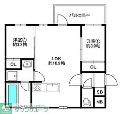 MODERN ASPIRATION 薬院Court 3階/302