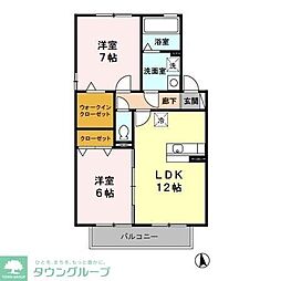 パークサイドカトレア 1階/-