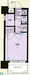 エステート・モア大名 1Kの間取図画像