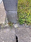 東側境界線