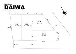 [ DAIWA ]　魚住町西岡　全４区画　D号地　耐震等級3×断...
