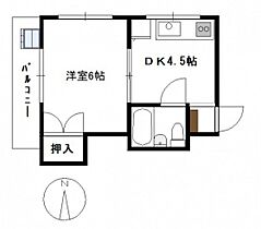 大方マンション  ｜ 広島県広島市佐伯区楽々園4丁目（賃貸マンション1DK・5階・22.27㎡） その2