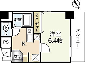 セントラルリバー西原  ｜ 広島県広島市安佐南区西原4丁目（賃貸マンション1K・5階・23.77㎡） その2