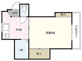 広島県広島市中区土橋町（賃貸マンション1K・3階・19.80㎡） その2