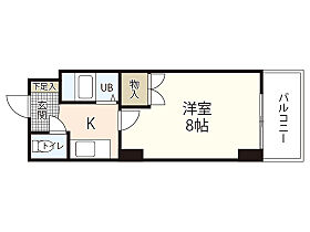 広島県広島市中区東白島町（賃貸マンション1K・9階・20.00㎡） その2