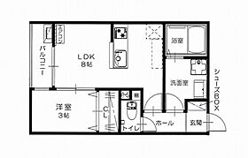 SOLARE GION  ｜ 広島県広島市安佐南区祇園6丁目（賃貸アパート1LDK・2階・30.67㎡） その2