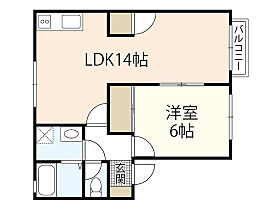 カンパーニュＴＮ  ｜ 広島県広島市佐伯区五日市町上河内（賃貸アパート1LDK・2階・44.17㎡） その2