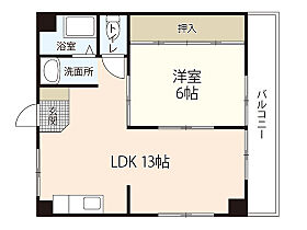 広島県広島市中区白島九軒町（賃貸マンション1LDK・3階・40.95㎡） その2