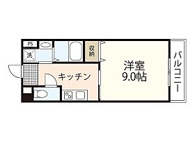 ＴＹＴハピネス  ｜ 広島県広島市佐伯区坪井1丁目（賃貸マンション1K・6階・30.42㎡） その2