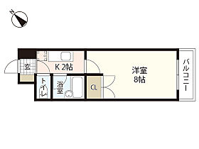 カーナ西田  ｜ 広島県広島市安佐南区東野3丁目（賃貸マンション1K・4階・23.20㎡） その2