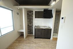 ラフテル 2階ワンルームのリビング/ダイニング