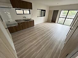 コーポ上中 1階2LDKのリビング/ダイニング