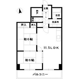 間取図画像 2SDK