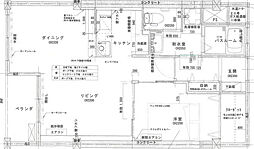 戸坂第一コーポラス 1階1LDKの間取り