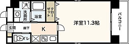 ゲミュートリッヒカイト 1Kの間取図画像