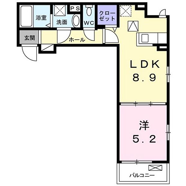 コンテIII　祇園 ｜広島県広島市安佐南区祇園7丁目(賃貸アパート1LDK・1階・35.60㎡)の写真 その2