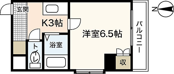 スタープラザ白島中町 ｜広島県広島市中区白島中町(賃貸マンション1K・2階・20.13㎡)の写真 その2