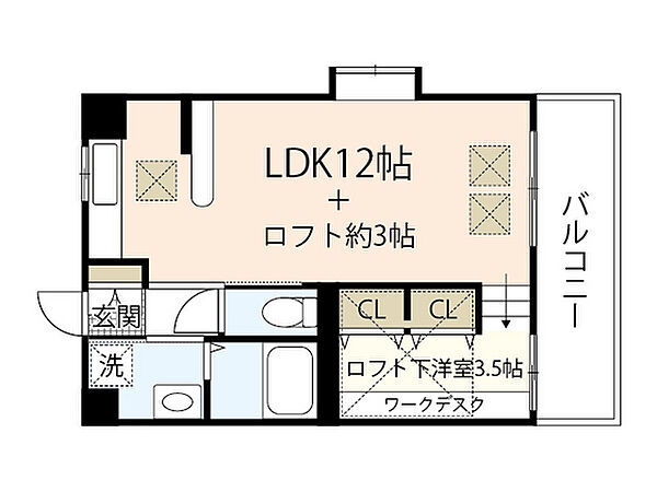 LEGEND　YOKOGAWA ｜広島県広島市西区横川新町(賃貸マンション1LDK・8階・34.87㎡)の写真 その2