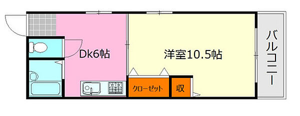 藤川ビル ｜広島県広島市南区丹那町(賃貸マンション1DK・1階・33.00㎡)の写真 その2