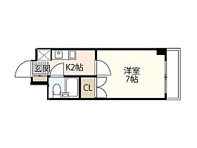 広島県広島市南区宇品海岸1丁目（賃貸マンション1K・5階・18.15㎡） その2