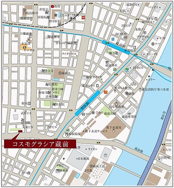 JMFレジデンス蔵前鳥越 1303｜東京都台東区鳥越2丁目(賃貸マンション2LDK・13階・55.42㎡)の写真 その26