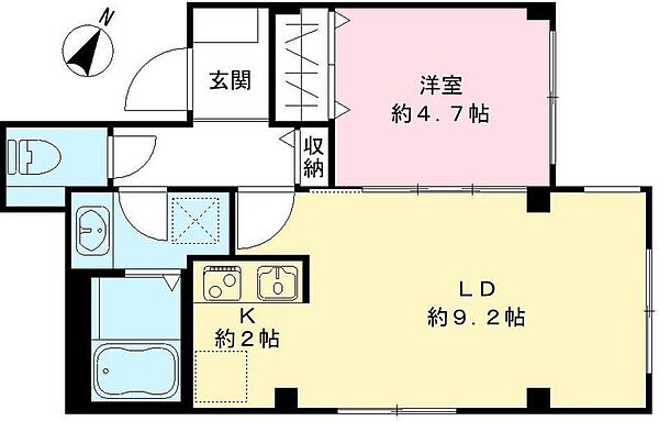 仮称）ユアメゾン中野区沼袋 102｜東京都中野区沼袋3丁目(賃貸マンション1LDK・1階・39.01㎡)の写真 その2