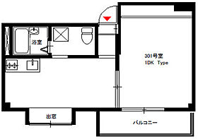 リナス池上  ｜ 東京都大田区池上6丁目38-3（賃貸マンション1DK・3階・34.58㎡） その2