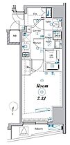 メイクスデザイン 王子神谷  ｜ 東京都北区神谷1丁目（賃貸マンション1K・5階・25.68㎡） その2