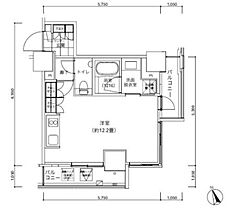 パークキューブ愛宕山タワー  ｜ 東京都港区西新橋3丁目17-7（賃貸マンション1R・10階・33.03㎡） その2