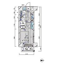 メインステージ白金III  ｜ 東京都港区白金1丁目9-4（賃貸マンション1K・9階・25.75㎡） その2