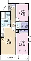 アプリコット・ベレオ  ｜ 東京都北区赤羽西6丁目（賃貸マンション2LDK・2階・52.75㎡） その2