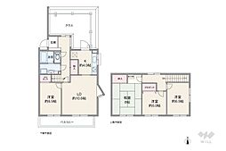 本郷パーク・マンション 4LDKの間取図画像